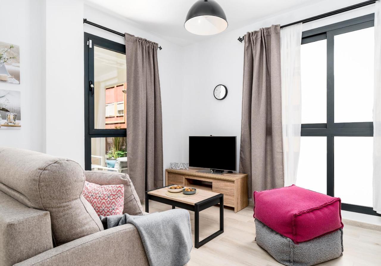 Apartamento Deluxe Con Piscina, Terraza & Parking 말라가 외부 사진