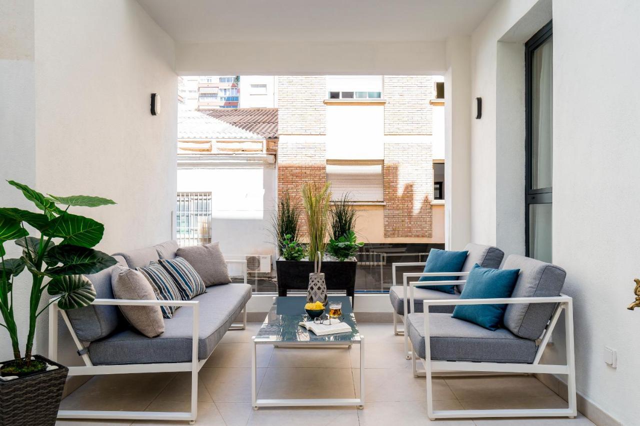Apartamento Deluxe Con Piscina, Terraza & Parking 말라가 외부 사진