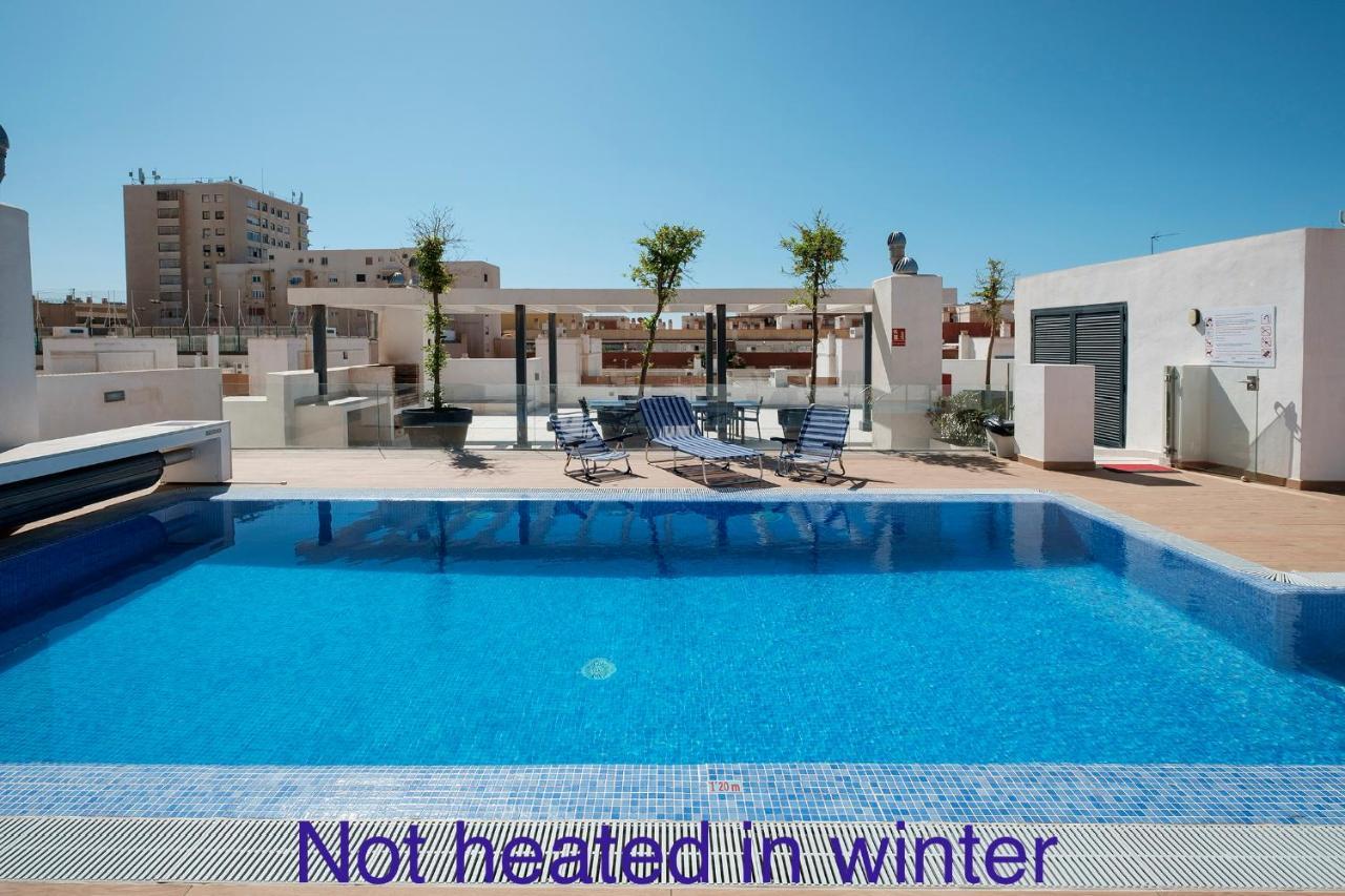 Apartamento Deluxe Con Piscina, Terraza & Parking 말라가 외부 사진