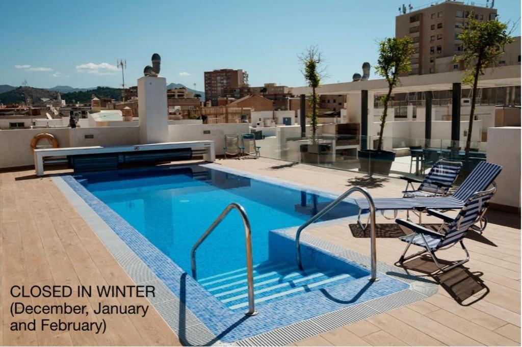 Apartamento Deluxe Con Piscina, Terraza & Parking 말라가 외부 사진